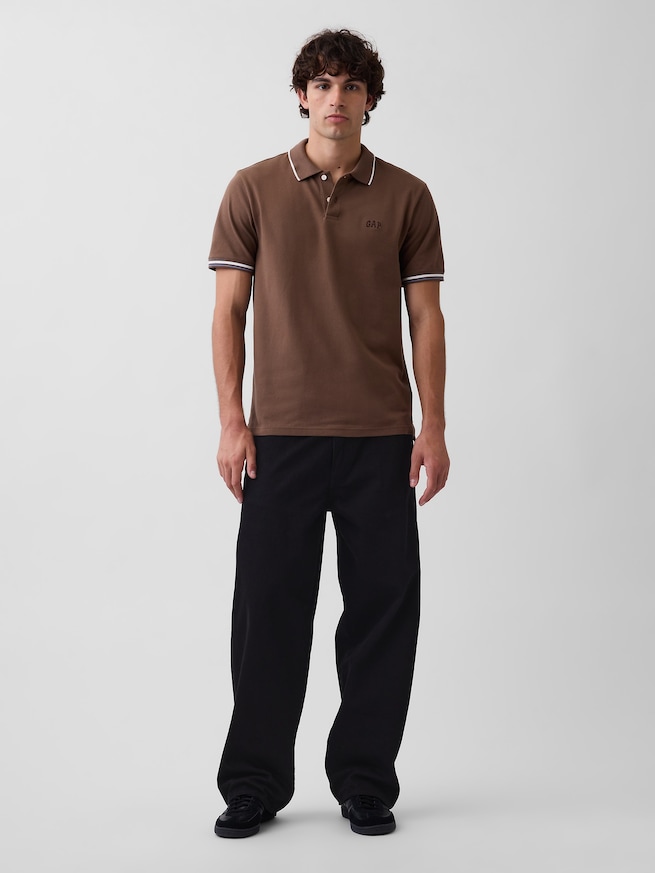GAPロゴ ポロシャツ-1