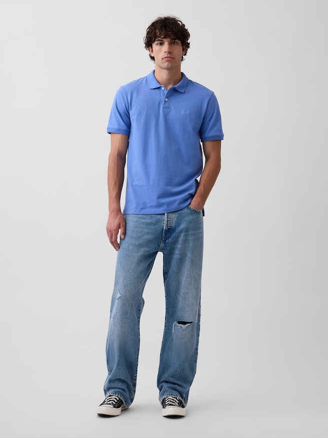 GAPロゴ ポロシャツ-1