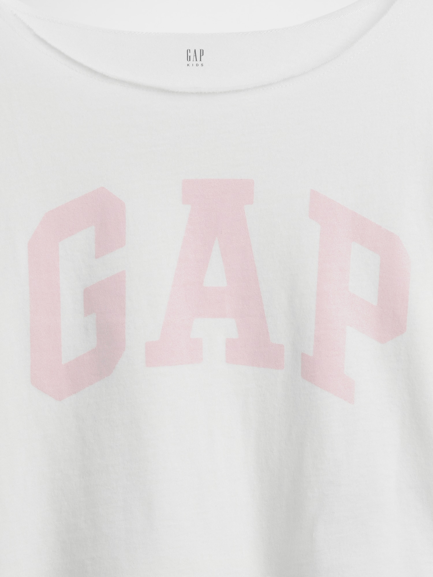 オーバーサイズ ワイドネック Tシャツ (キッズ)-3