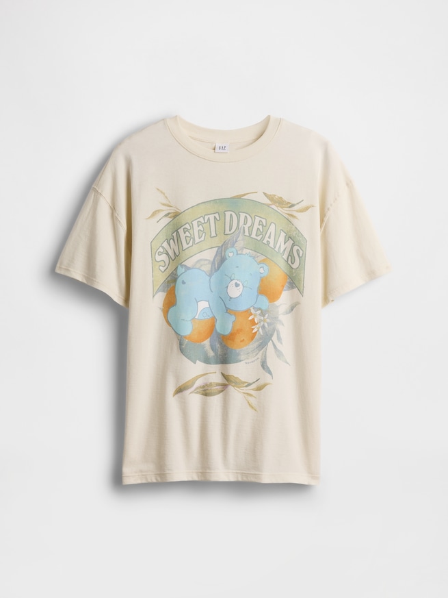 ケアベア グラフィック チュニックTシャツ (キッズ)-1