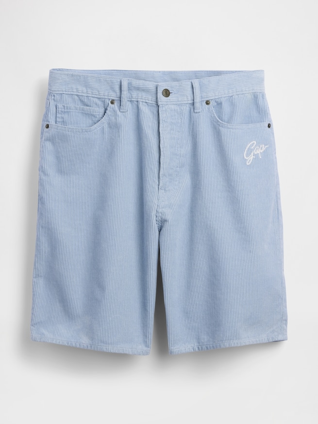 9インチ リラックスフィット コーデュロイ ショートパンツ-5