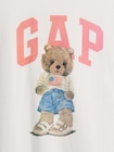 オーバーサイズ GAPロゴ  Tシャツワンピース (キッズ)-1