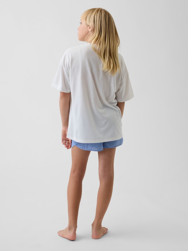 リサイクル ショートパンツパジャマセット (キッズ)-2