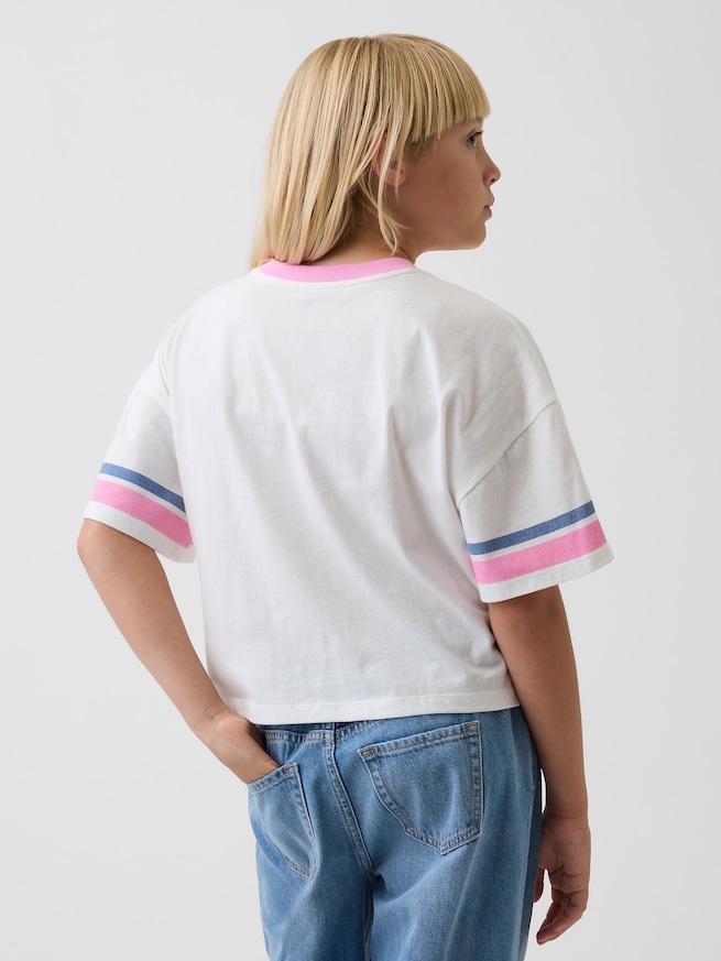 オーバーサイズ グラフィックTシャツ (キッズ)-2
