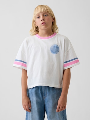 オーバーサイズ グラフィックTシャツ (キッズ)