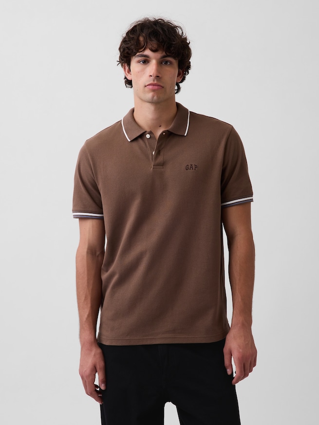 GAPロゴ ポロシャツ-0