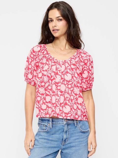 Airy Button-Down Top