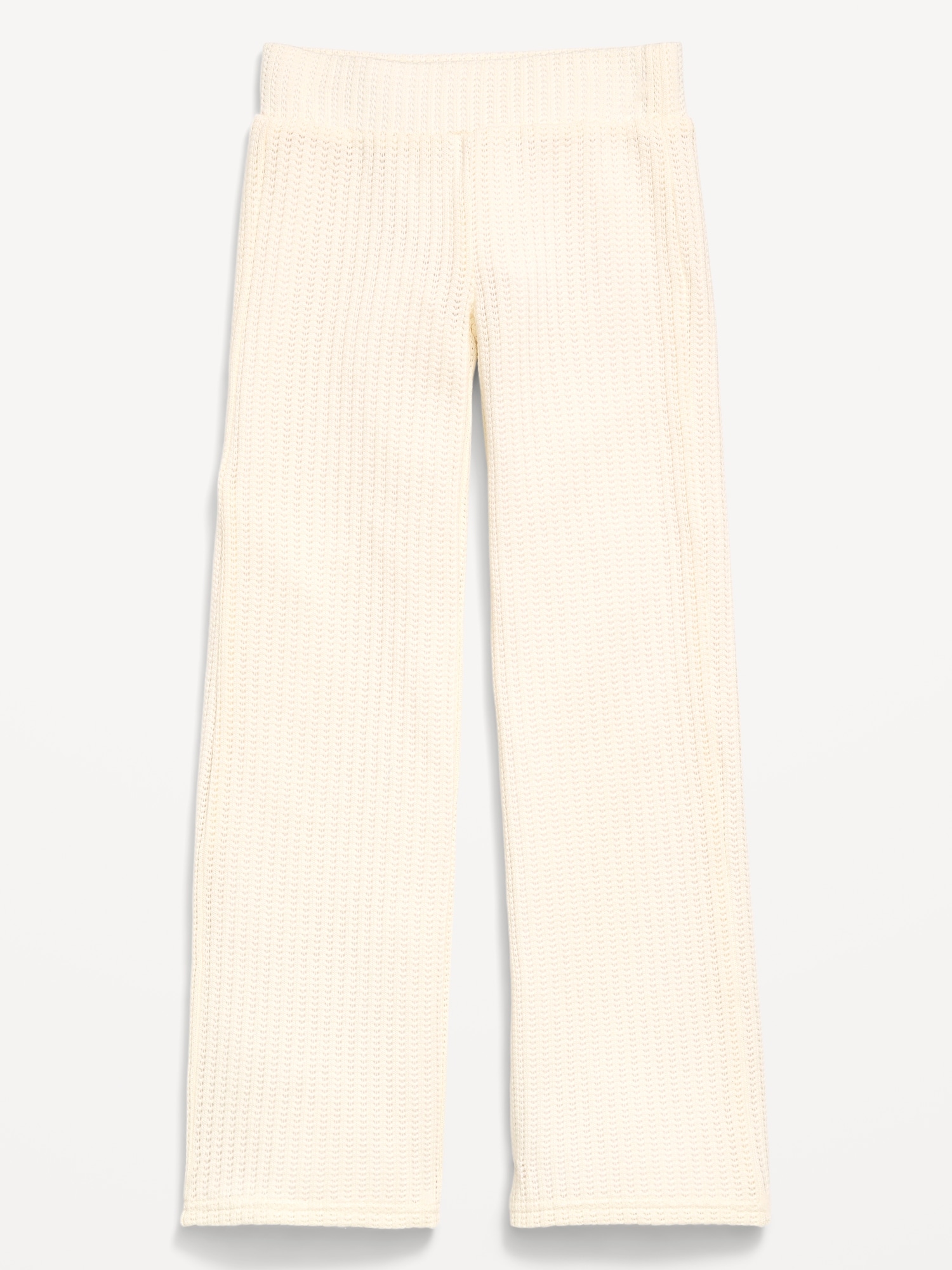 Low-Rise Jacquard Knit Pants for Girls