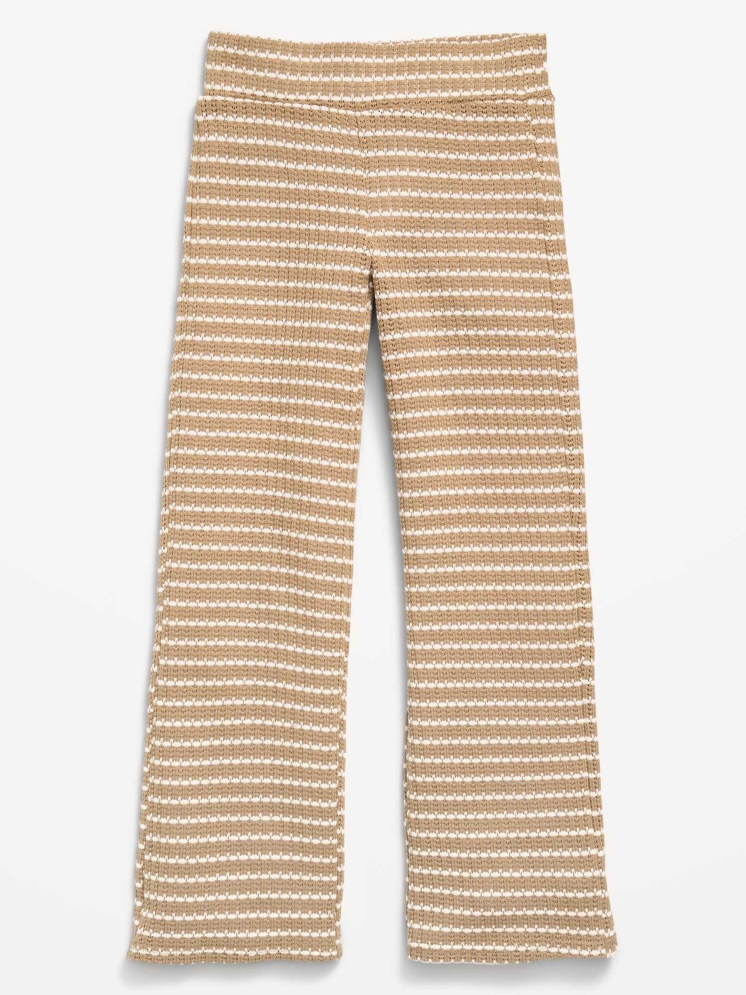 Low-Rise Jacquard Knit Pants for Girls