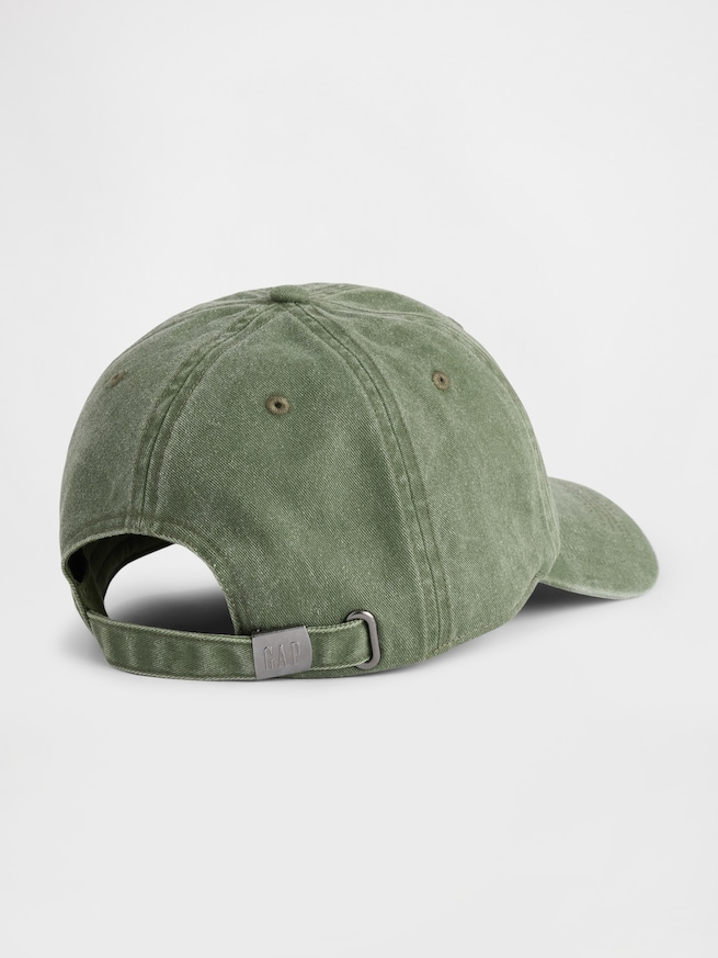 GAPロゴ ウォッシュ ベースボールキャップ-2