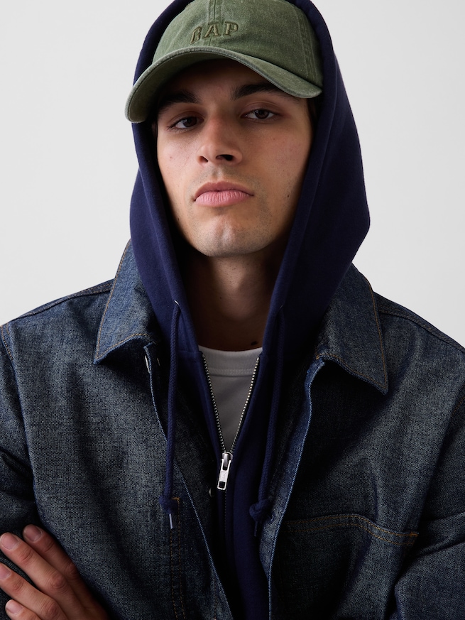 GAPロゴ ウォッシュ ベースボールキャップ-1