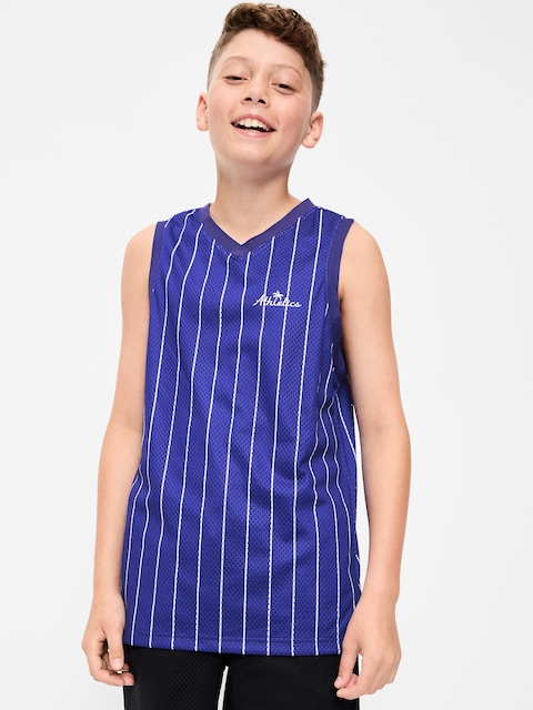 CAMISOLE DE BASKETBALL EN MAILLE POUR GARÇON