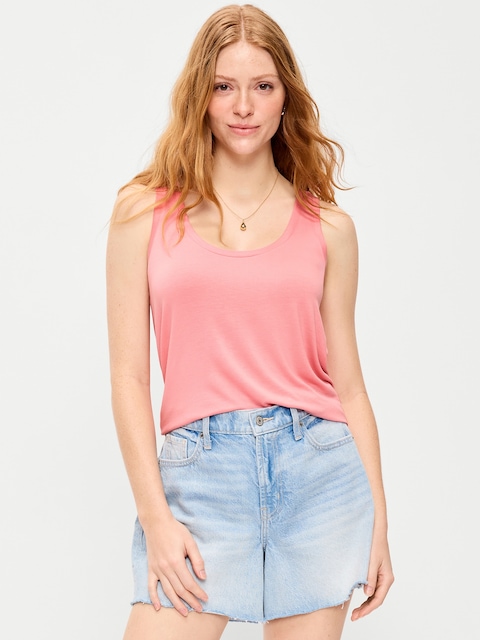 CAMISOLE LUXUEUSE À ENCOLURE DÉGAGÉE