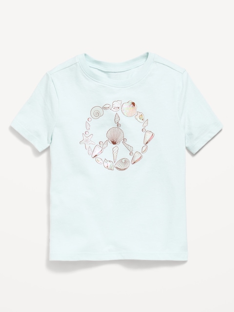 T-SHIRT À MANCHES COURTES À IMPRIMÉ POUR TOUTE-PETITE