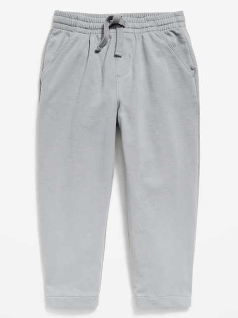 Barrel-Leg Knit Jogger Pants for Toddler Boys