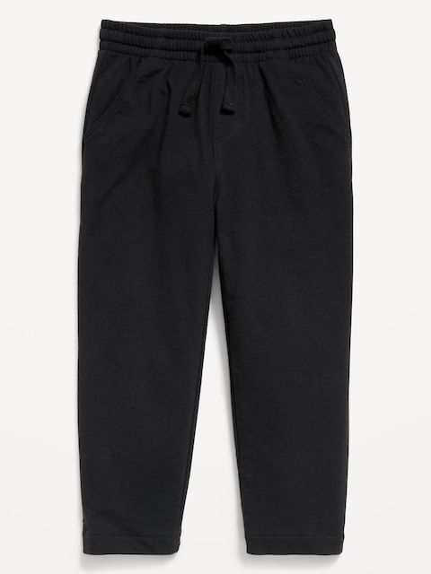 Barrel-Leg Knit Jogger Pants for Toddler Boys