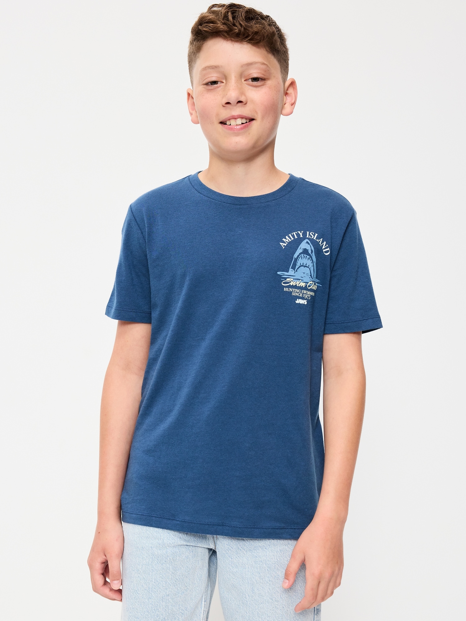 Jaws™ Gender-Neutral Graphic T-Shirt for Kids
