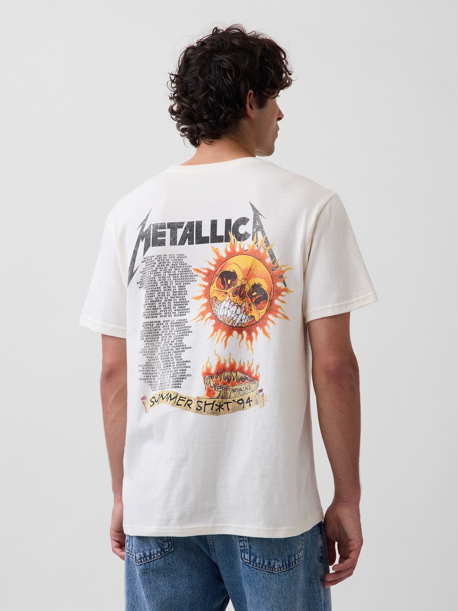 Metallica Relaxed Graphic T-Shirt