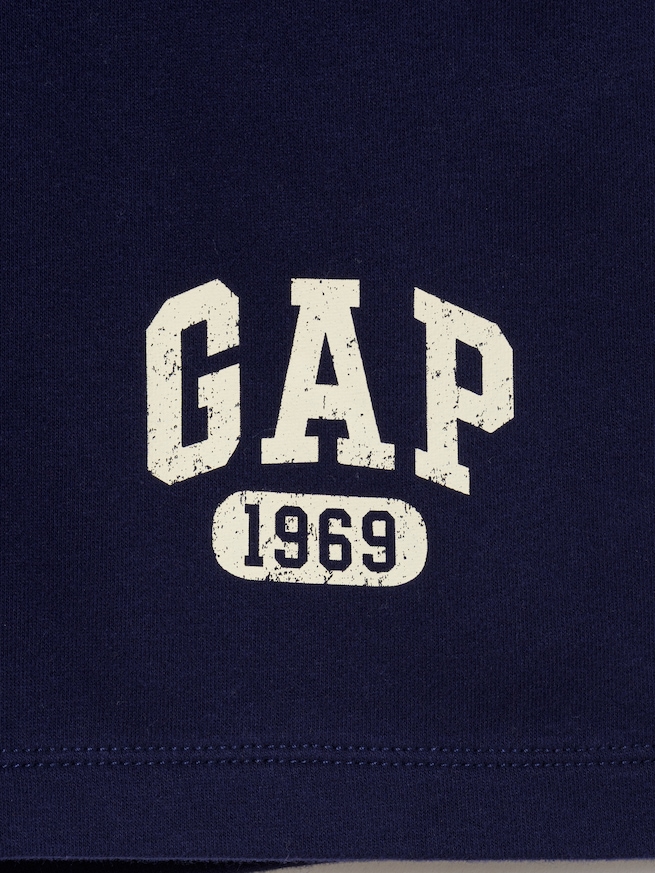 ヴィンテージソフト フレンチテリー GAPロゴ スウェットショートパンツ-4