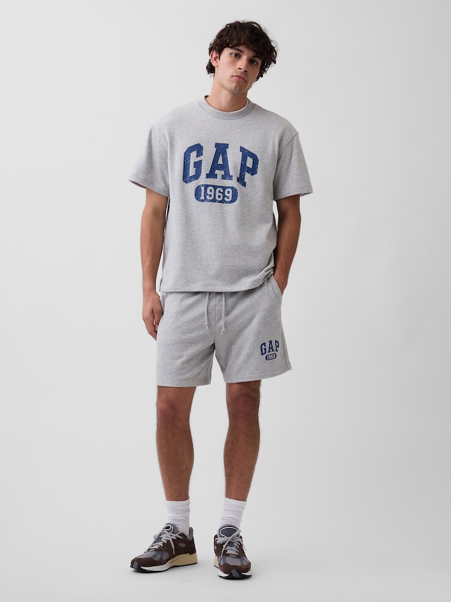 ヴィンテージソフト フレンチテリー GAPロゴ スウェットシャツ-1