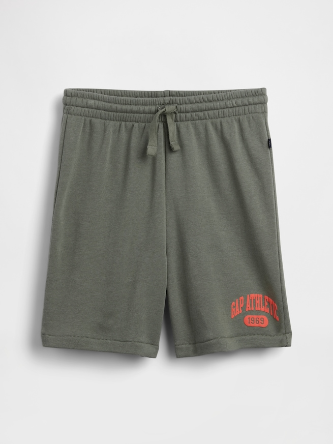 リラックスフィット プルオン フレンチテリー ショートパンツ (キッズ)-1