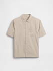 リサイクル リラックスフィット ナイロンシャツ (キッズ)-1