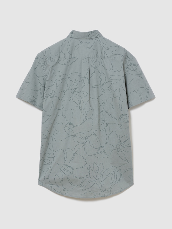 スタンダードフィット ストレッチ ポプリンシャツ-4