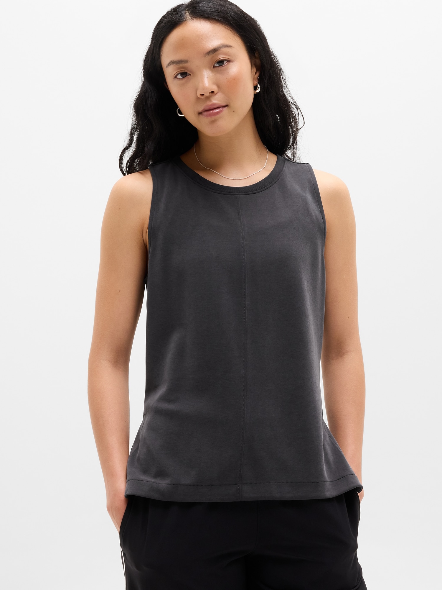 Athleta Seasoft Tank In Black