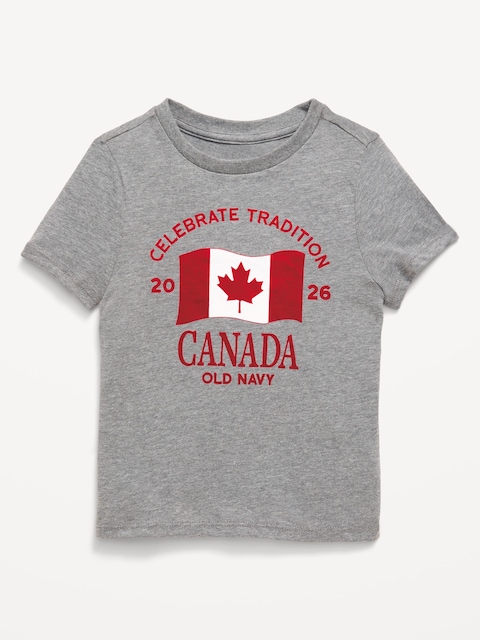 Short-Sleeve Unisex Graphic T-Shirt for Toddler