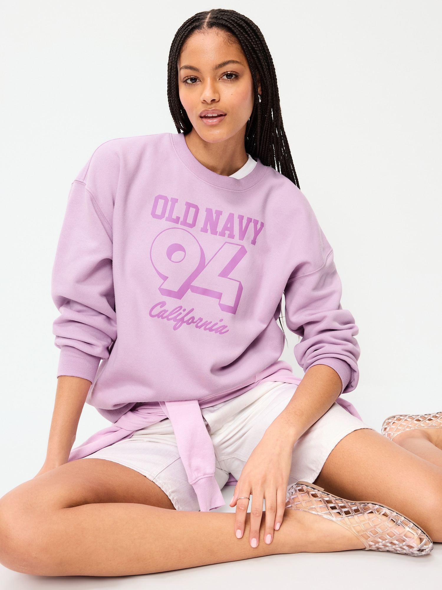 Oversized Graphic Sweatshirt
