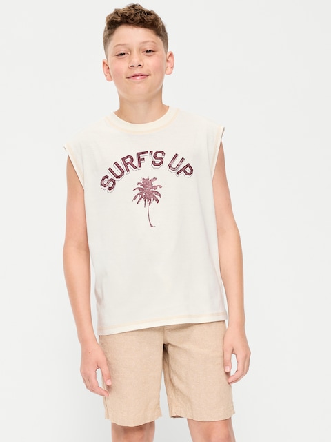 DÉBARDEUR DROIT POUR GARÇON