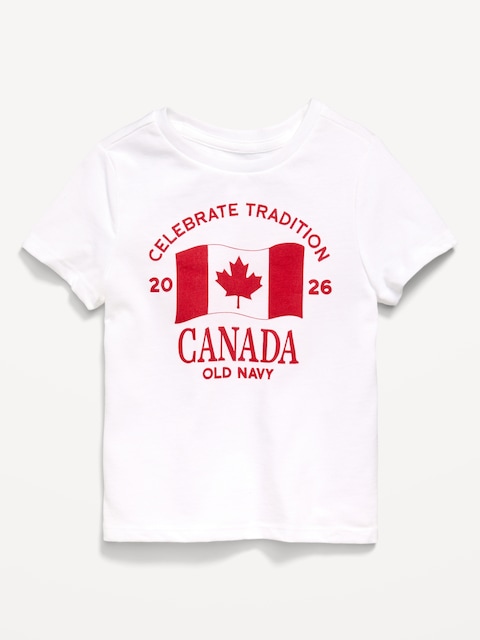 T-SHIRT À MANCHES COURTES À IMPRIMÉ UNISEXE POUR TOUT-PETIT