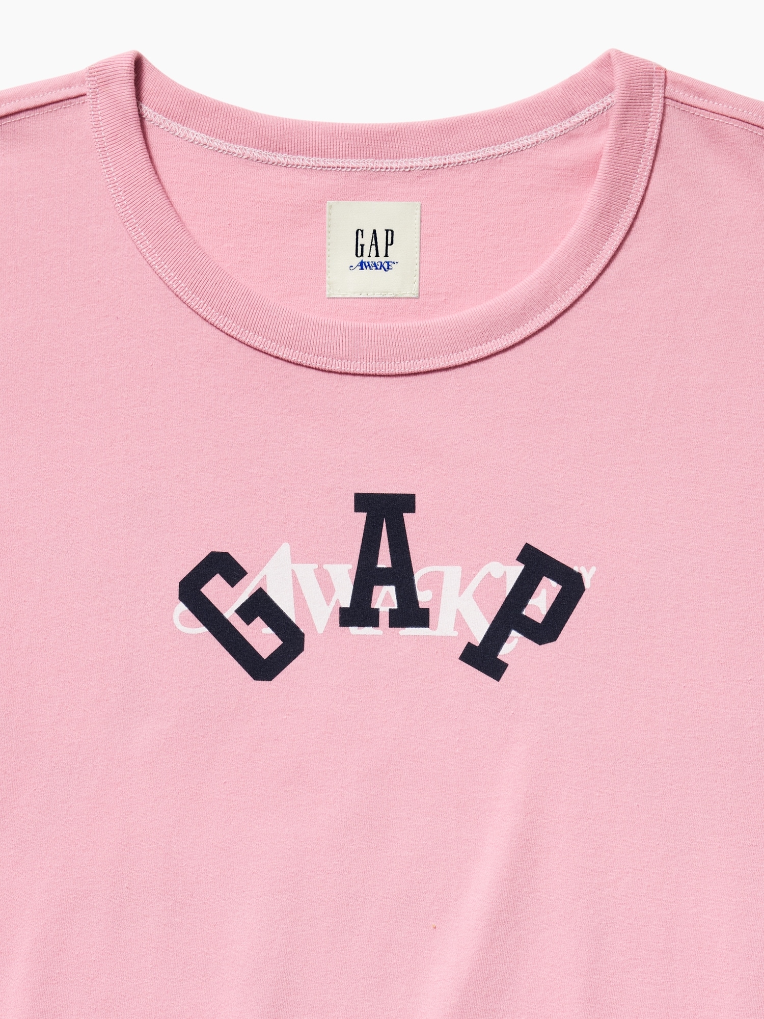 Gap &times; Awake NY リラックスフィット ロゴTシャツ-5