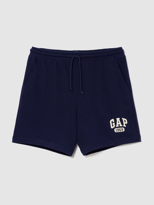ヴィンテージソフト フレンチテリー GAPロゴ スウェットショートパンツ-5