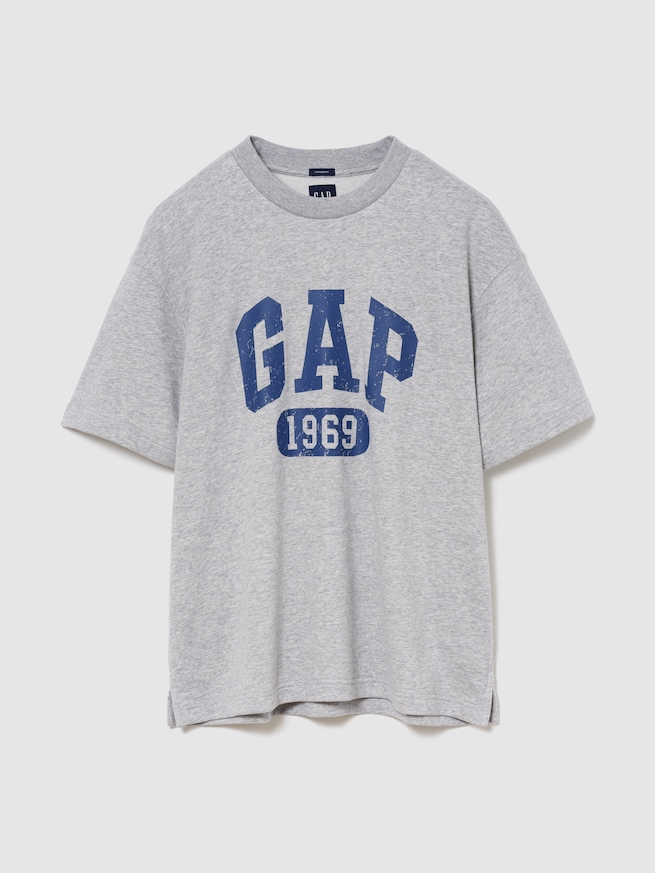 ヴィンテージソフト フレンチテリー GAPロゴ スウェットシャツ-3