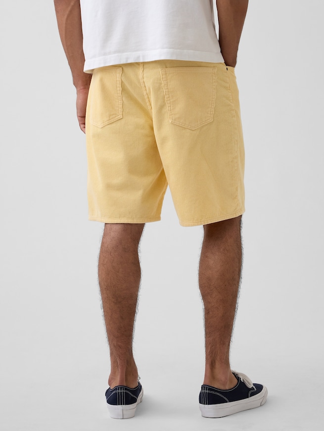 9インチ リラックスフィット コーデュロイ ショートパンツ-3
