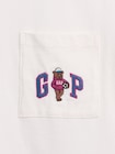 リラックスフィット ブラナンベア GAPロゴTシャツ-3