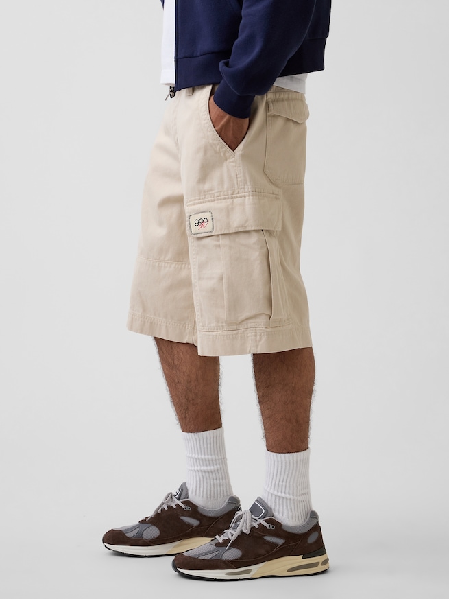 Gap &times; Sean Wotherspoon コーデュロイ バギー カーゴショートパンツ-2