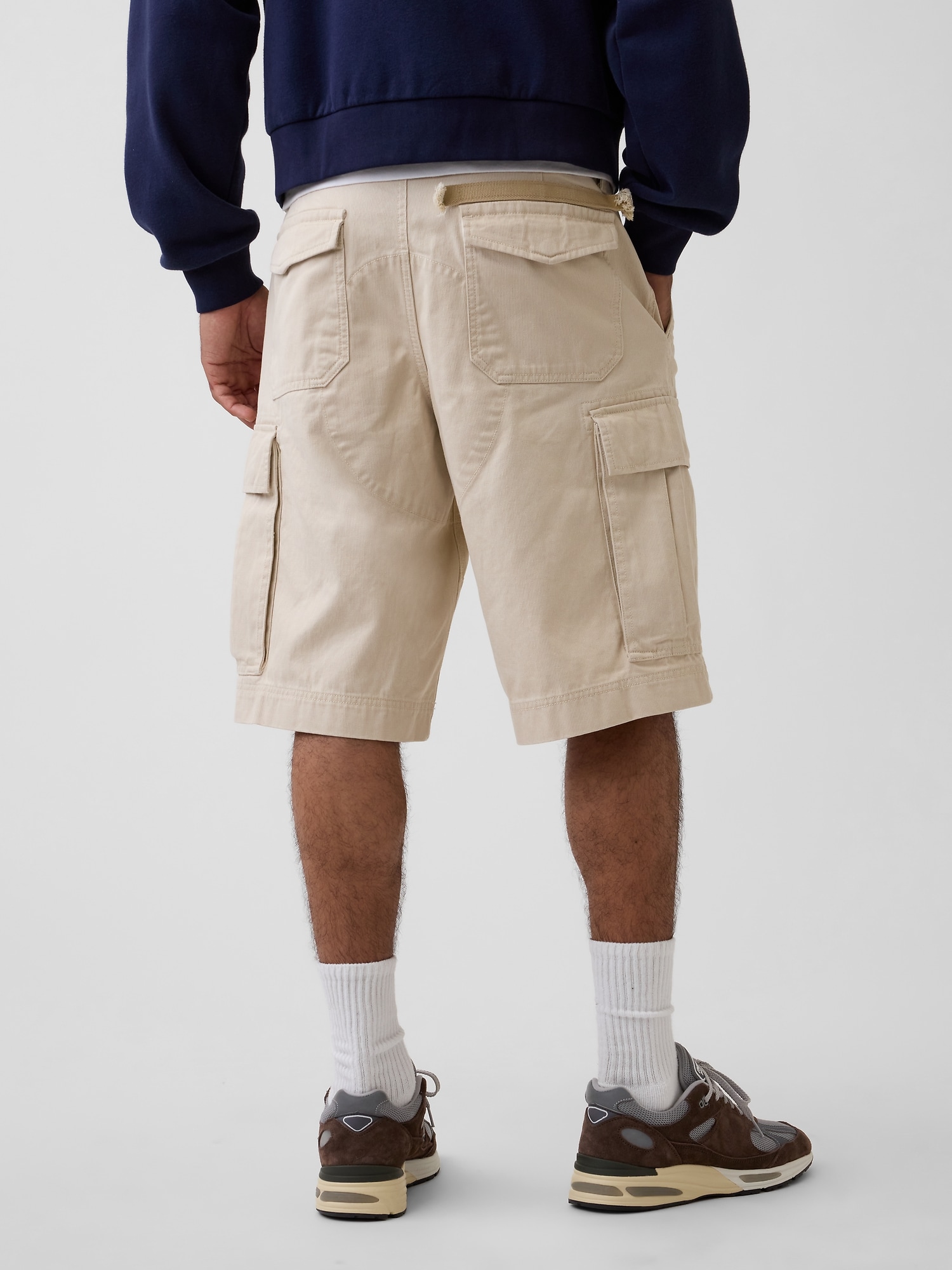 Gap &times; Sean Wotherspoon コーデュロイ バギー カーゴショートパンツ-3
