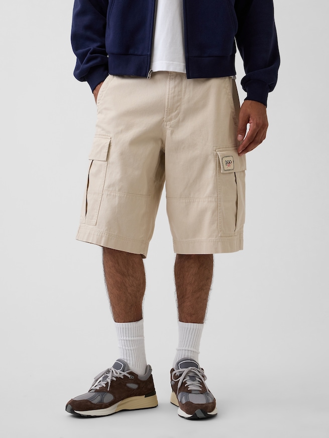 Gap &times; Sean Wotherspoon コーデュロイ バギー カーゴショートパンツ-1