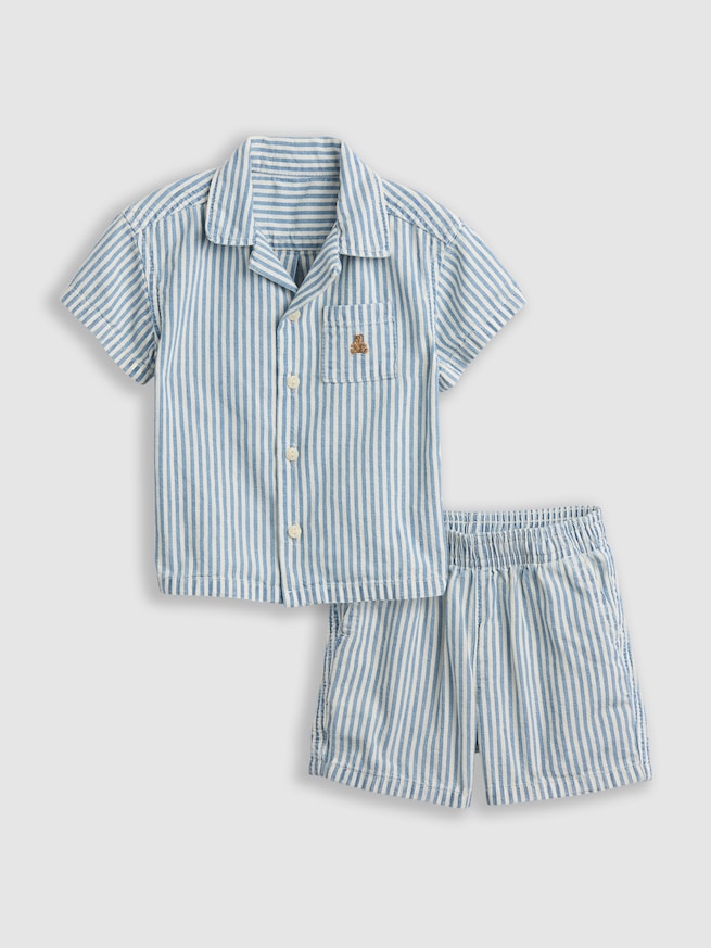 デニム ストライプ コーデセット (ベビー)-0