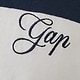 リラックスフィット GAPロゴ ラグビーシャツ