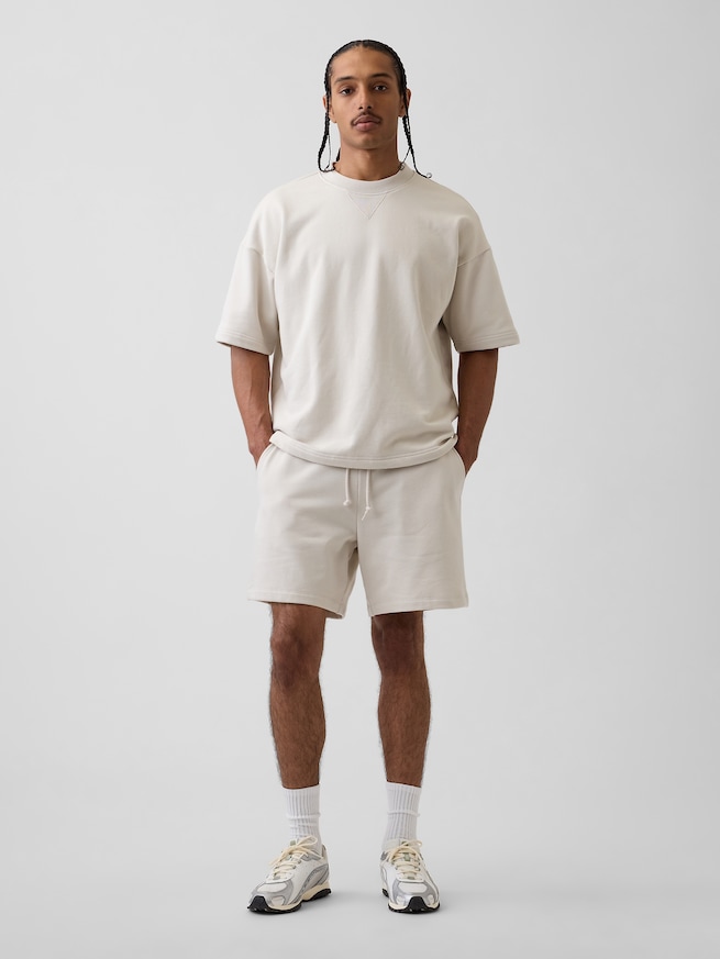 ヘビーウェイト フレンチテリー スウェットショートパンツ-0