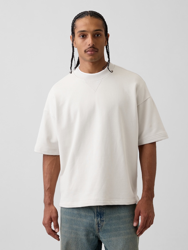 ヘビーウェイト フレンチテリー オーバーサイズ スウェットシャツ-0