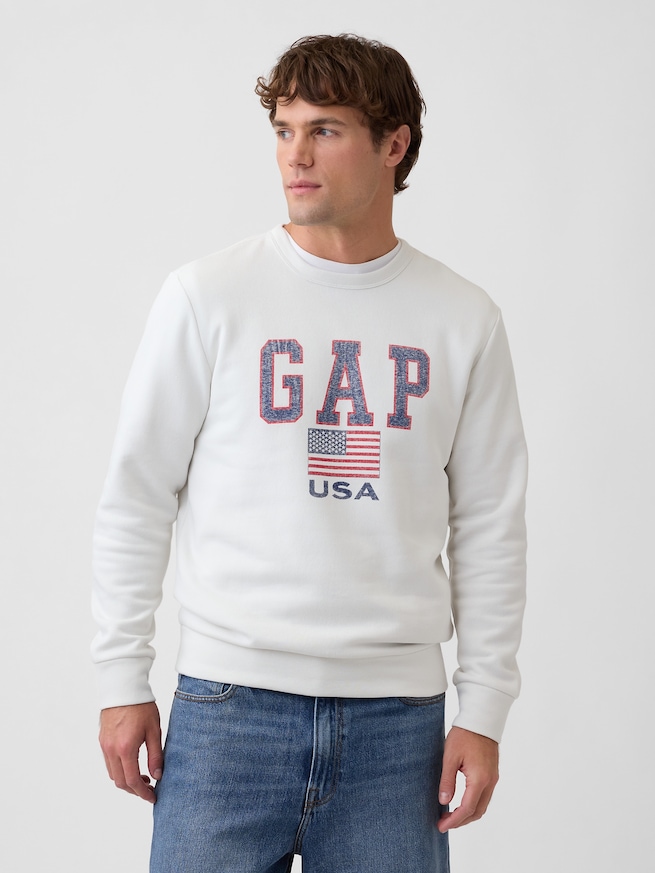 GAPロゴ スウェットシャツ-0
