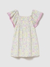 スモッキングギャザー フラッターフリルスリーブ ワンピース (幼児・ベビー)-3