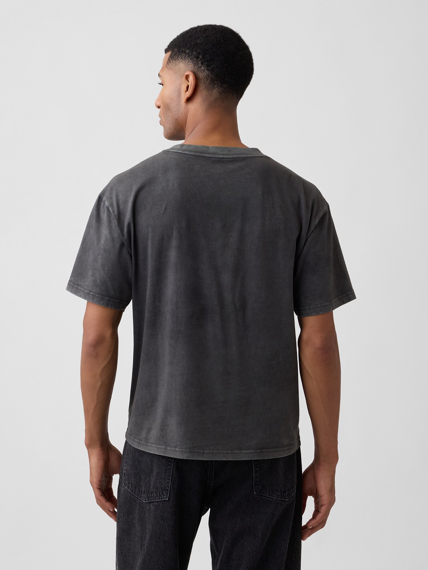 エブリディ ソフト ボクシー GAPロゴTシャツ-1