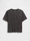 エブリディ ソフト ボクシー GAPロゴTシャツ-2