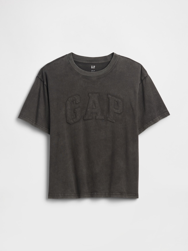 エブリディ ソフト ボクシー GAPロゴTシャツ-2