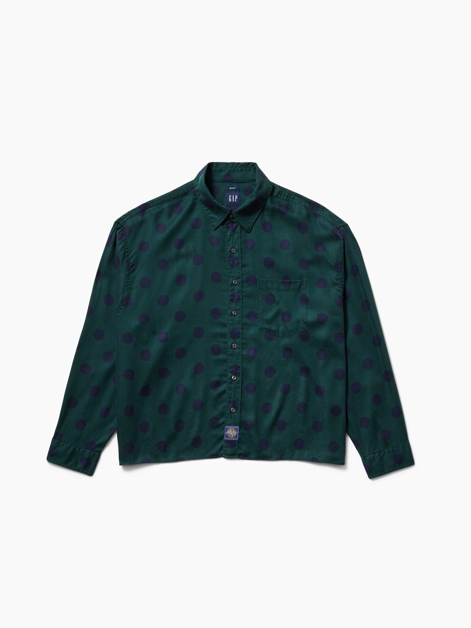 Gap × Awake NY ツイル ドット ビッグシャツ Gap × Awake NY ツイル ドット ビッグシャツ